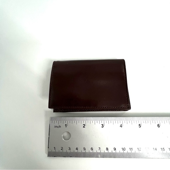 COACH  Men's Brown Tri Fold Wallet NEW - Picture 15 of 16